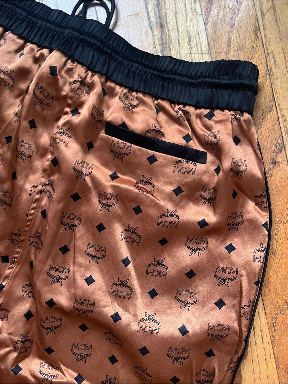 MCM luxury silk jersey shorts - Picture 12 of 15